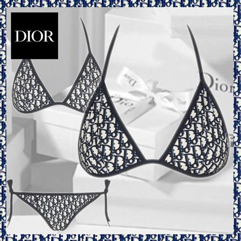 bikini christian dior precio|Dior swimsuit tops.